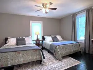 Stonecipher Manor, Livingston, Tennessee. House vacation rental/Southern charm/interior bedroom